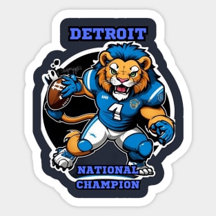 Detroit Lions Sticker